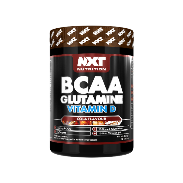 NXT BCAA Glutamine & Vitamin D 360g