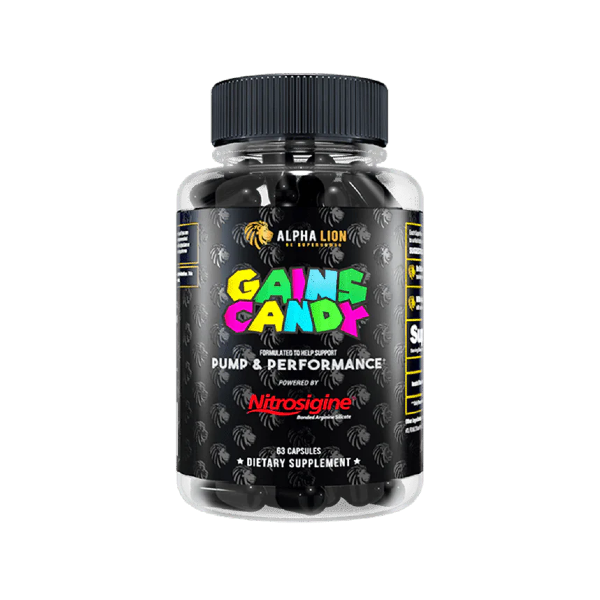 Alpha Lion GAINS CANDY NITROSIGINE  Nutrition & Internet Supplements  Limited