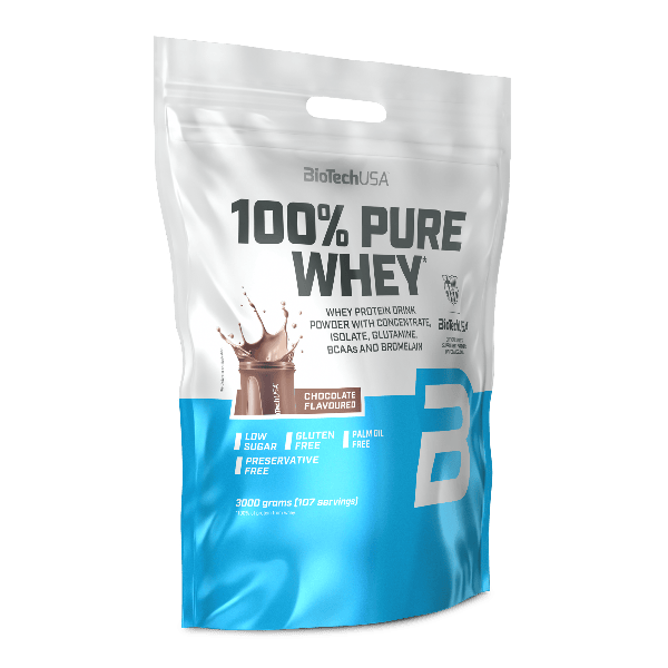 BioTechUSA 100% Pure Whey 3000g Chocolate