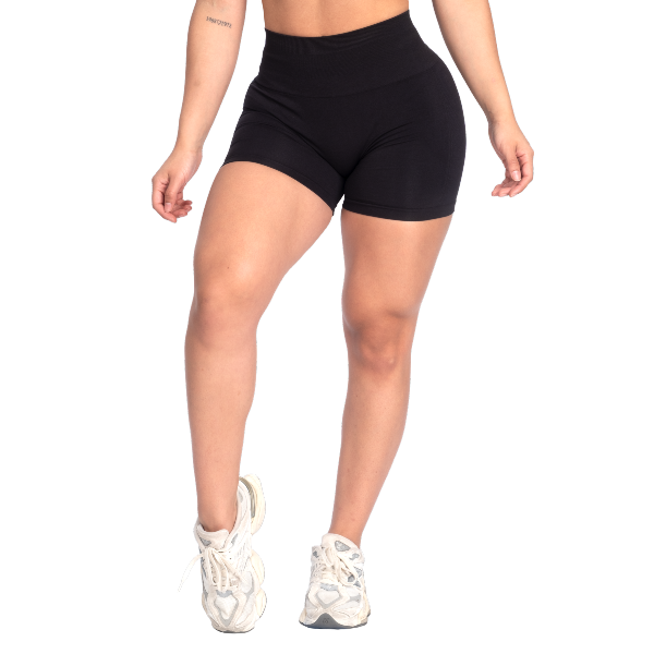 Better Bodies Scrunch Shorts - Black V2