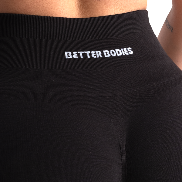 Better Bodies Scrunch Shorts - Black V2