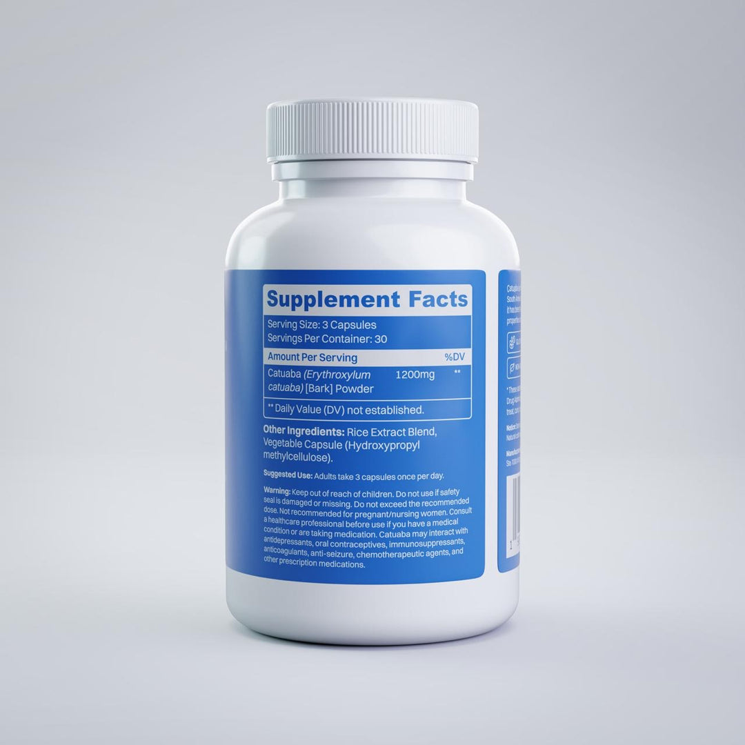 INB4 - CatuaPure™ Catuaba Bark Capsules
