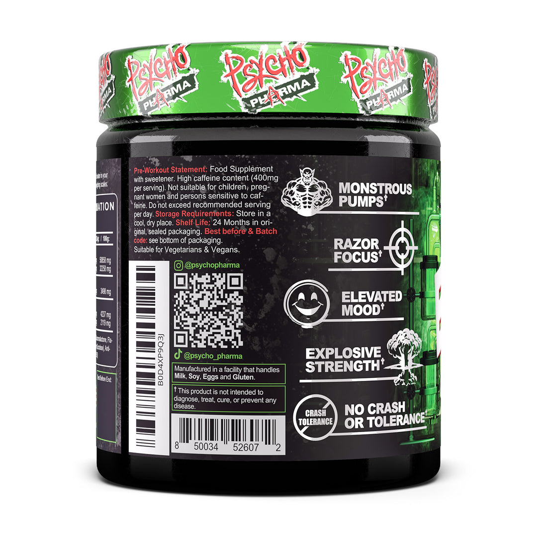 Psycho Pharma Edge Of Insanity Pre Workout
