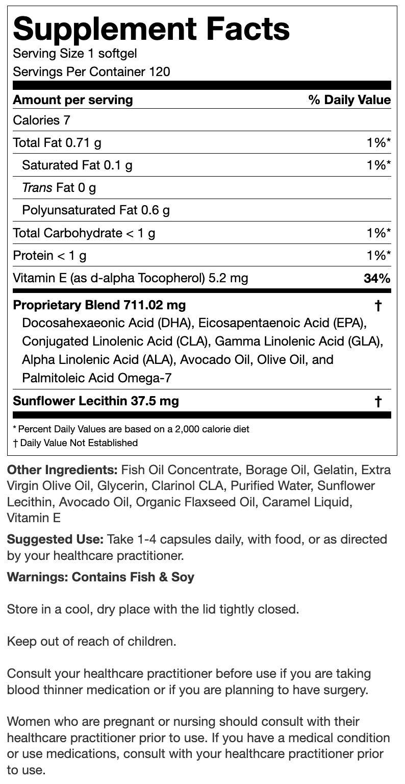 PQN/Poliquin Omega Complex