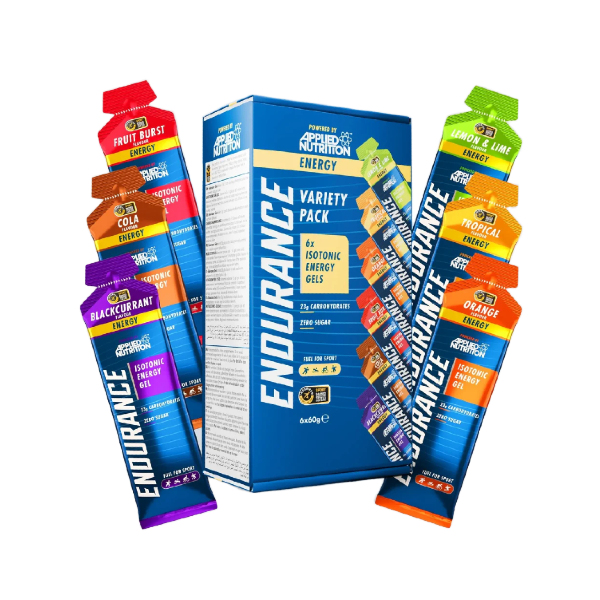 Applied Nutrition Isotonic Energy Gels Variety Pack (Box of 6 Gels)