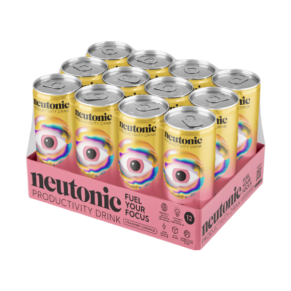 Neutonic Productivity Nootropic Energy Drinks (12x330ml)