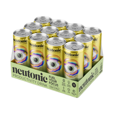 Neutonic Productivity Nootropic Energy Drinks (12x330ml)