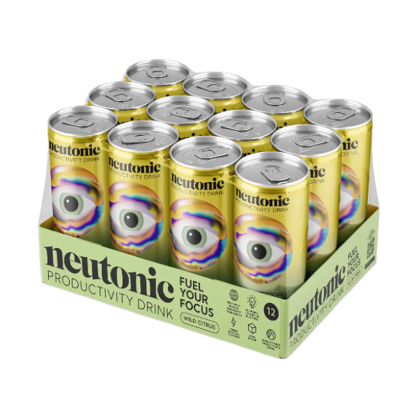 Neutonic Productivity Nootropic Energy Drinks (12x330ml)
