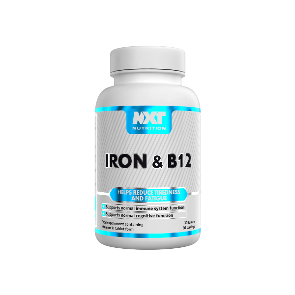 NXT Iron &amp; B12 - 30 tablets