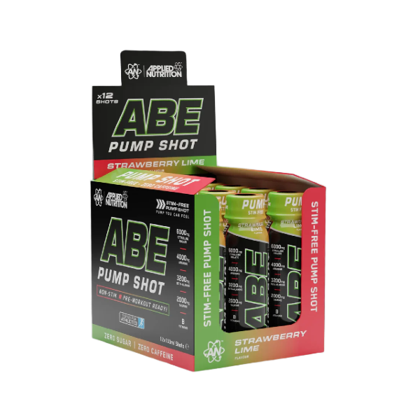 Applied Nutrition ABE Pump Pre Workout Shots - Stim Free x 12