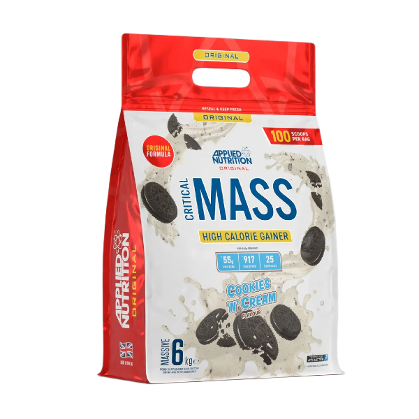 Applied Nutrition Critical Mass Original 6kg High Calorie Gainer