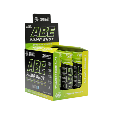 Applied Nutrition ABE Pump Pre Workout Shots - Stim Free x 12