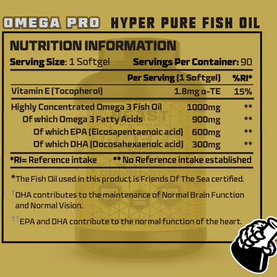 BEAST Pharm Omega 3 PRO