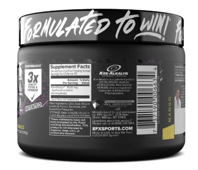 EFX Sports Kre-Alkalyn EFX - Powder (110g)