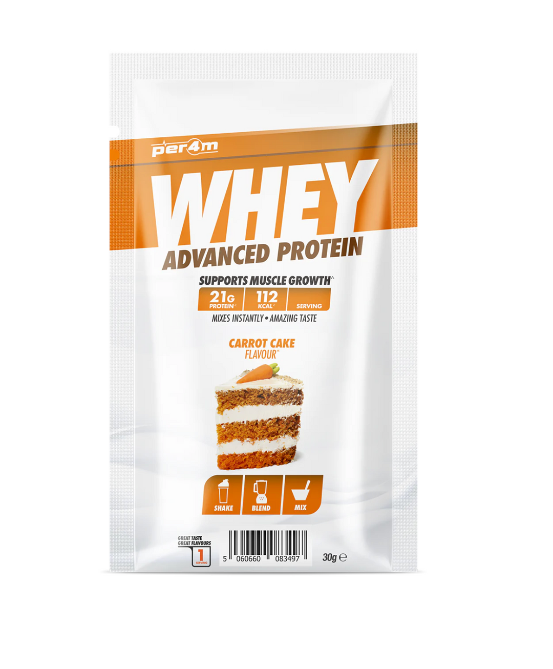 🎁 PER4M Whey Protein Powder Sample x 1 (30g Sachet) (100% off)