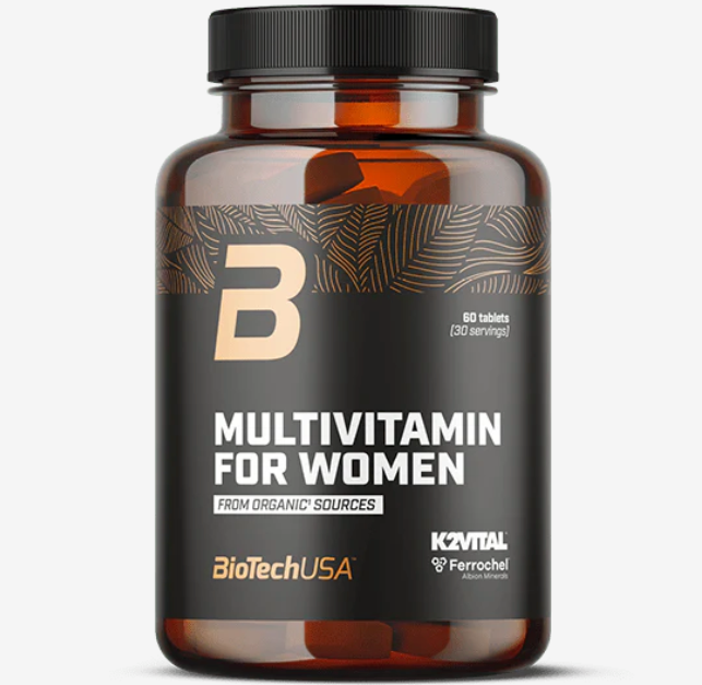 Biotech USA Multivitamin For Women from organic sources - 60 tbl