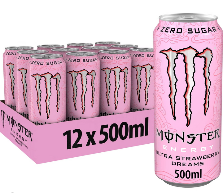 Monster Energy Drink x 12 500ml