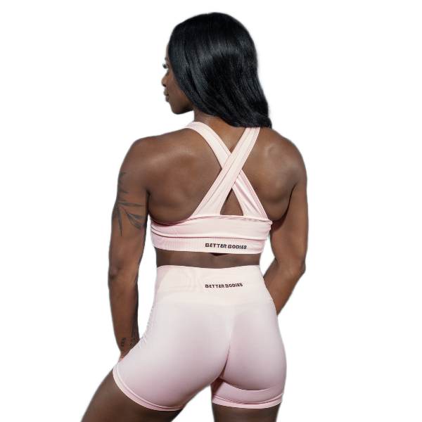Better Bodies Scrunch Sports Bra - O.G Pink