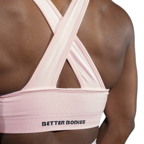 Better Bodies Scrunch Sports Bra - O.G Pink