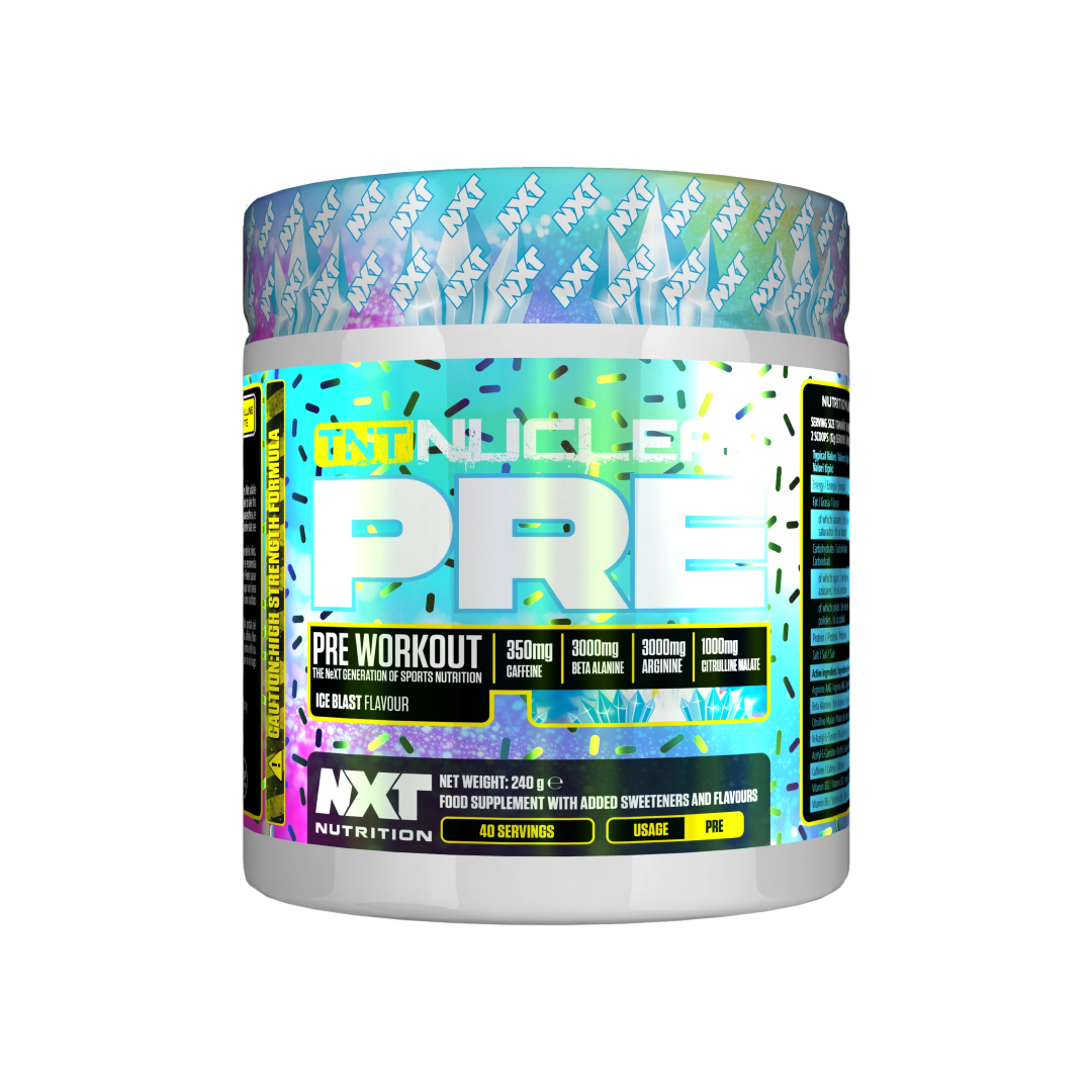 NXT Nutrition TNT PRE-workout 40 servings (older clumpy formula)