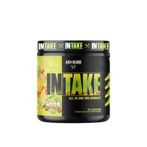 Axe &amp; Sledge INTAKE // ALL-IN-ONE PRE-WORKOUT