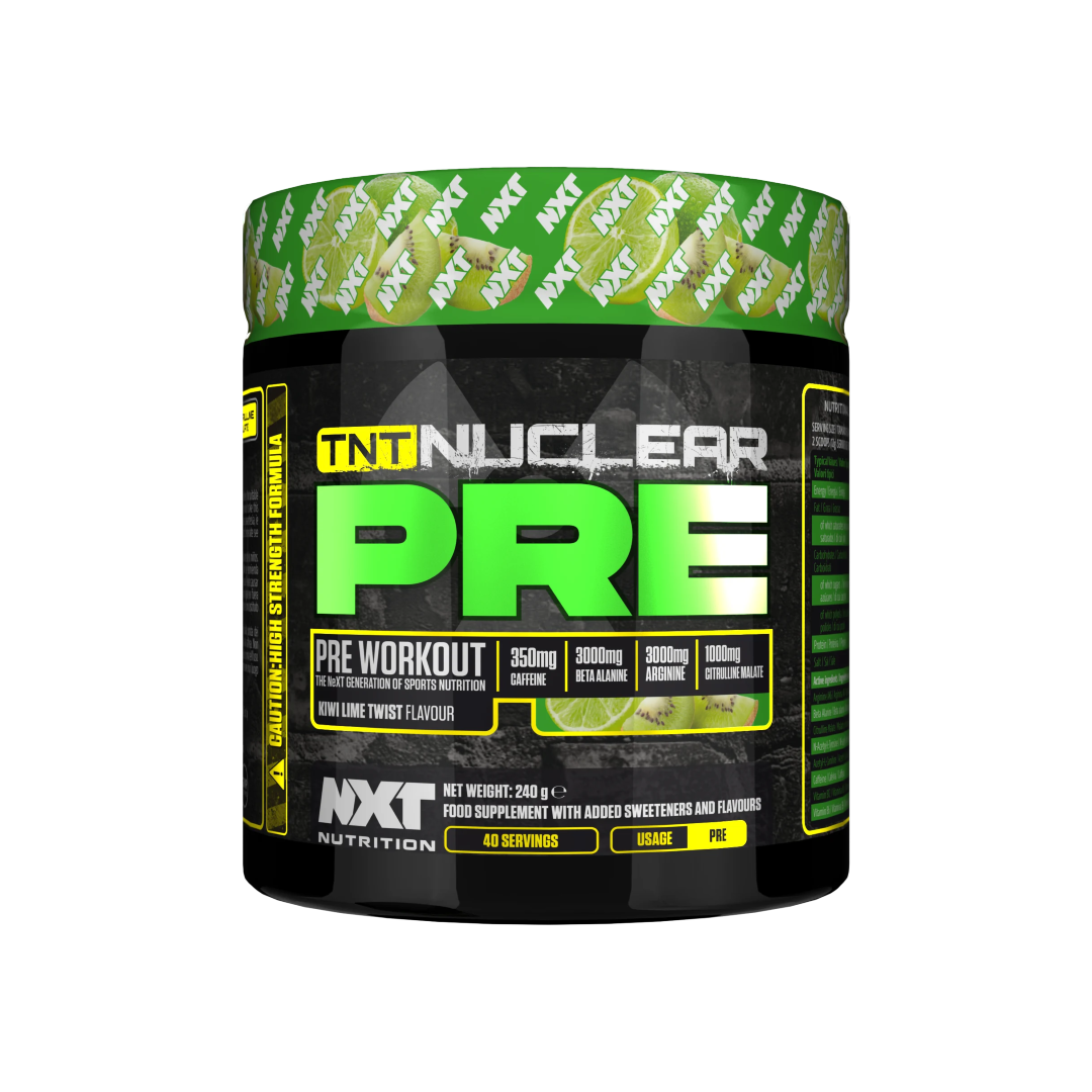 NXT Nutrition TNT PRE-workout 40 servings (older clumpy formula)