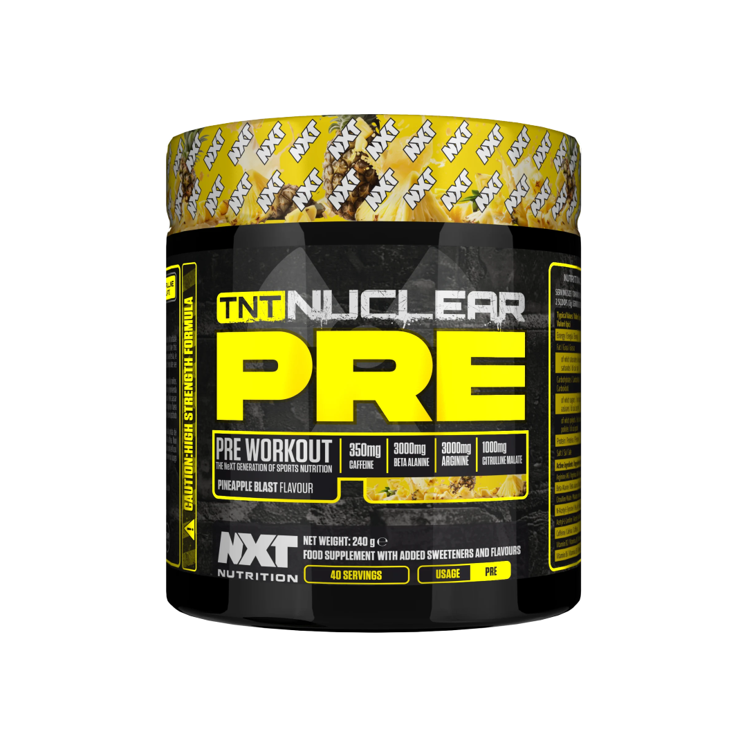 NXT Nutrition TNT PRE-workout 40 servings (older clumpy formula)