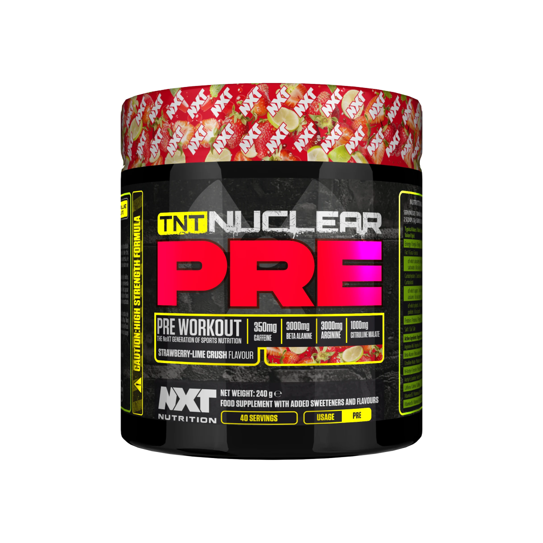 NXT Nutrition TNT PRE-workout 40 servings (older clumpy formula)