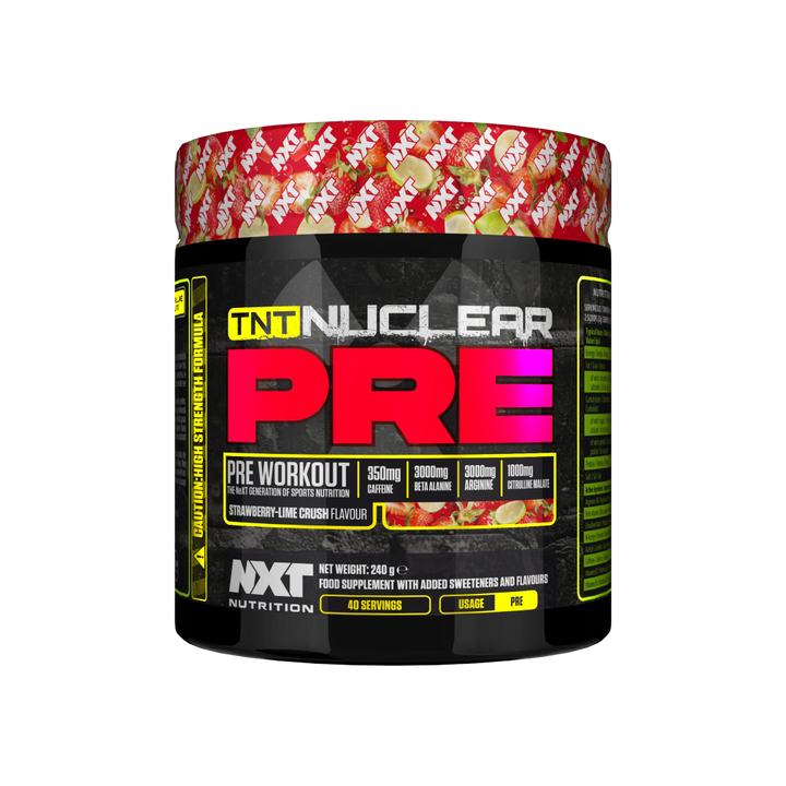 NXT Nutrition TNT PRE-workout 40 servings (older clumpy formula)