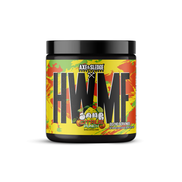 Axe &amp; Sledge HWMF // HIGH STIM PRE-WORKOUT