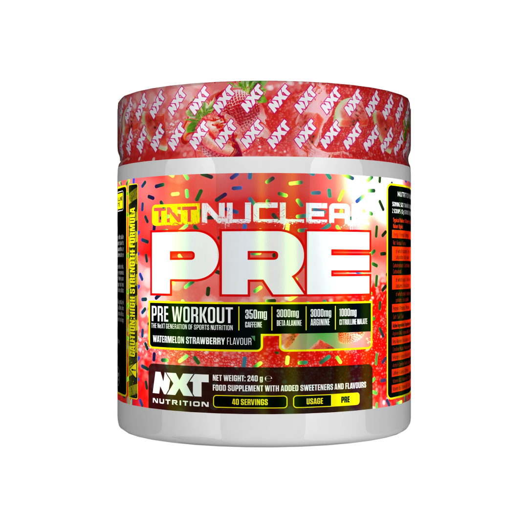 NXT Nutrition TNT PRE-workout 40 servings (older clumpy formula)
