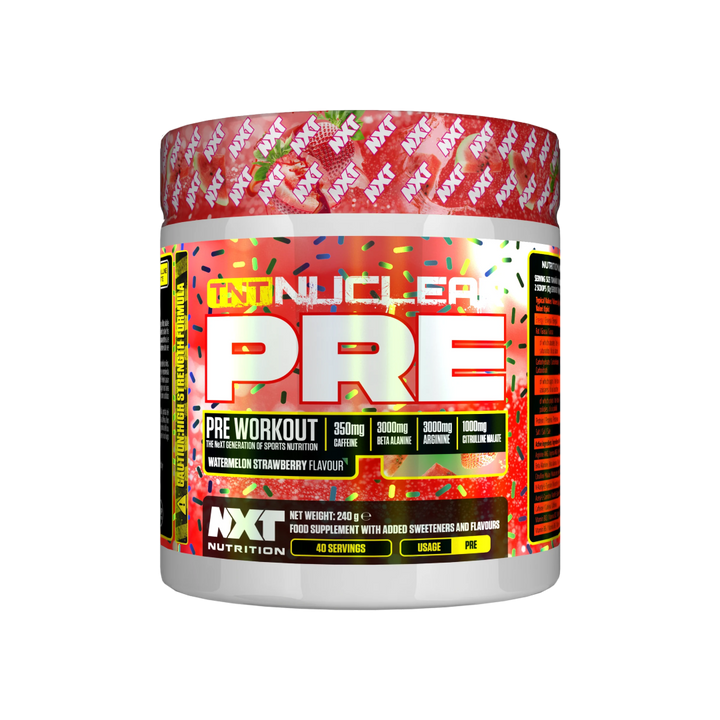 NXT Nutrition TNT PRE-workout 40 servings (older clumpy formula)