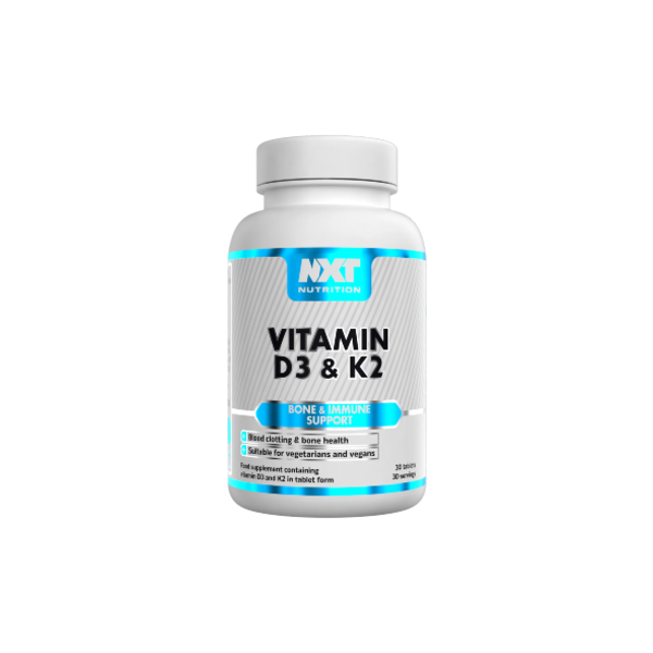 NXT Vitamin D3 &amp; K2 - 30 tablets