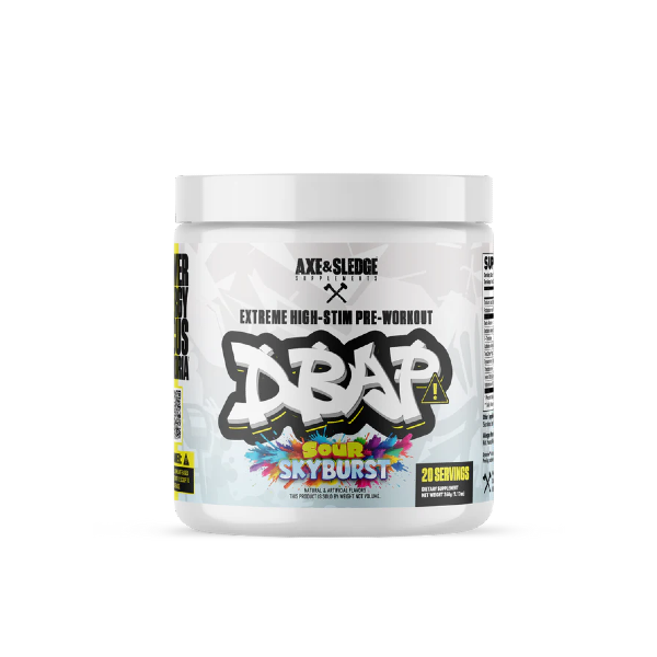 Axe &amp; Sledge DBAP // EXTREME HIGH-STIM PRE-WORKOUT