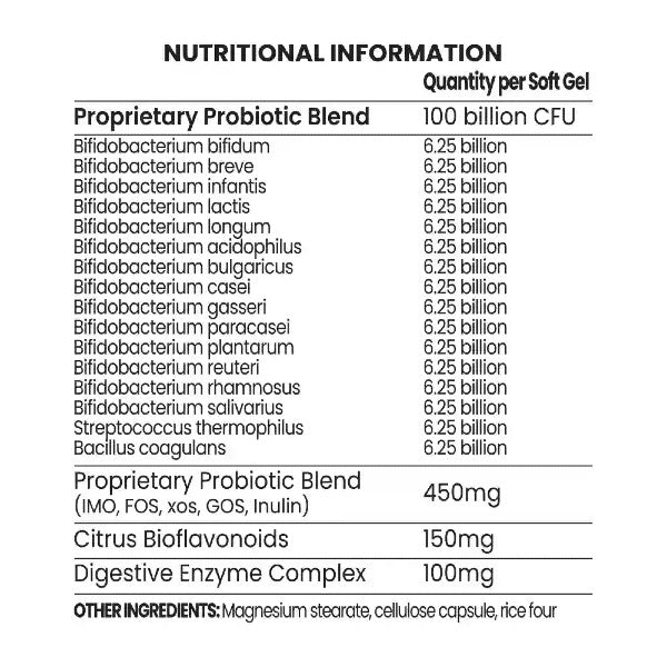 Chaos Crew Probiotic (100 Billion CFU)