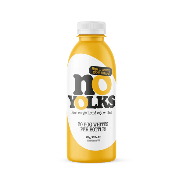 No Yolks Liquid Egg Whites - 1kg/970ml