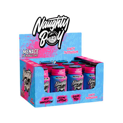 Naughty Boy Menace Pre-Workout Shot (12x60ml)