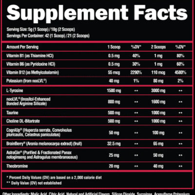 Alpha Lion Superhuman Focus 42 servings