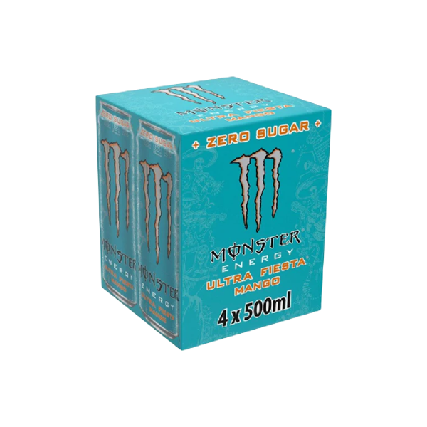 Monster Energy 4x500ml Pack