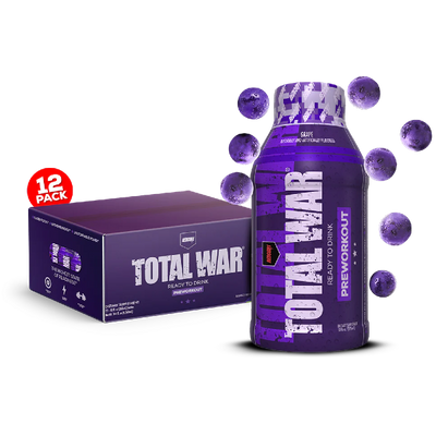 TOTAL WAR Ready To Drink Preworkout x 12