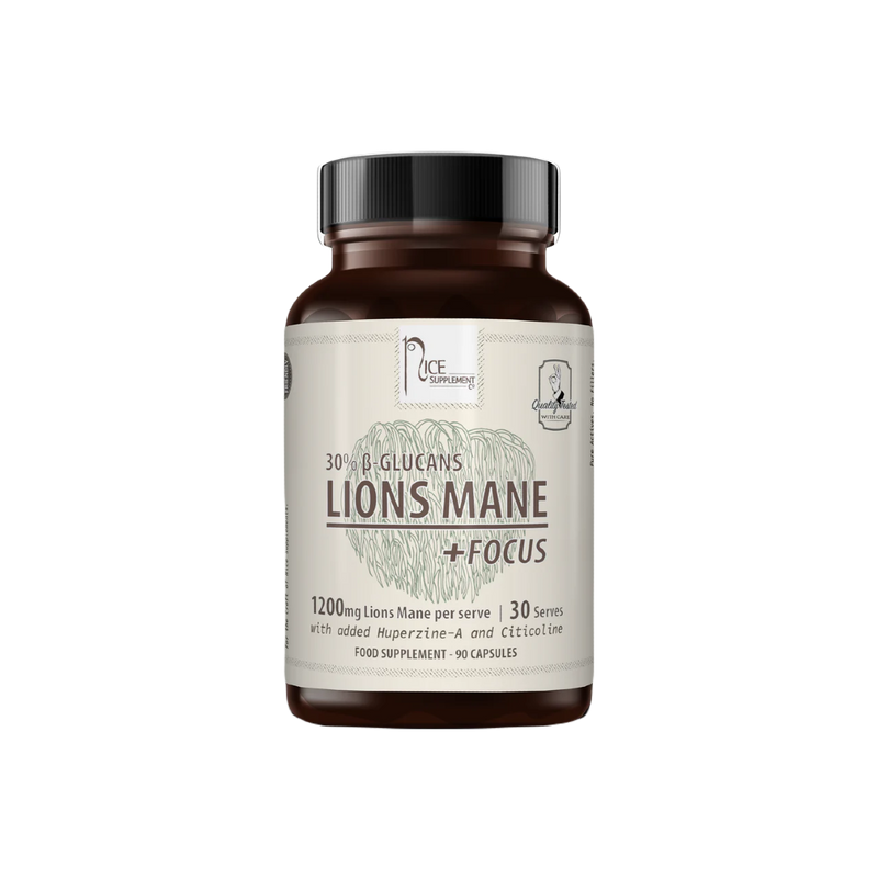 LIONS MANE + FOCUS // 90 capsules