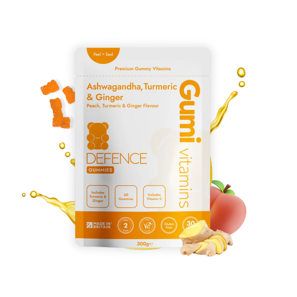 Gumi Vitamins  Defence - Ashwagandha, Turmeric &amp; Ginger