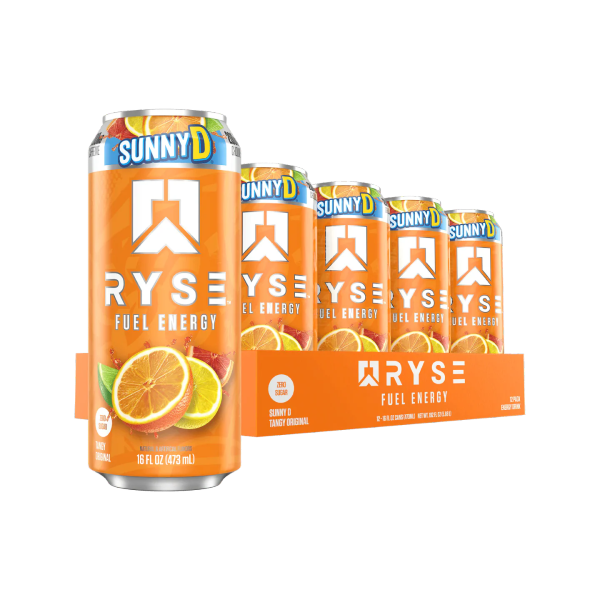 RYSE Fuel Energy Drink 12x473ml