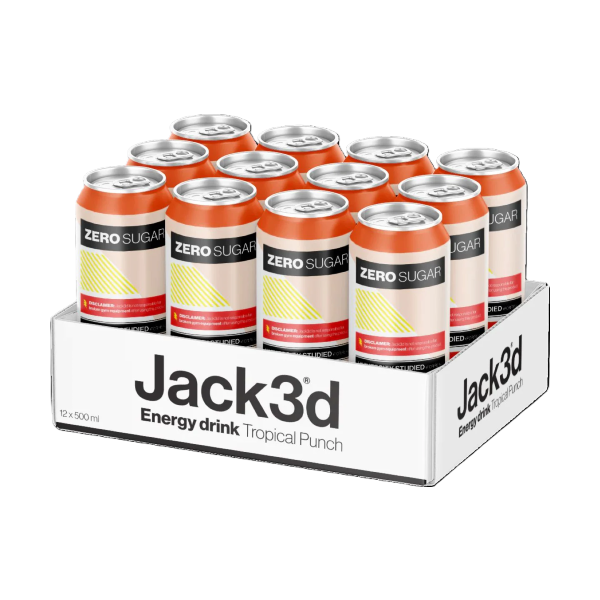 USP Labs Jack3d Energy RTD 12x500ml