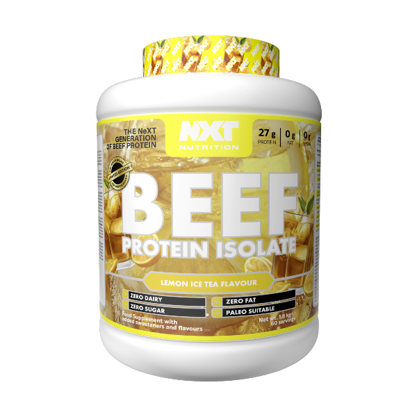 NXT Nutrition Beef Protein Isolate 1.8kg + Free Gift