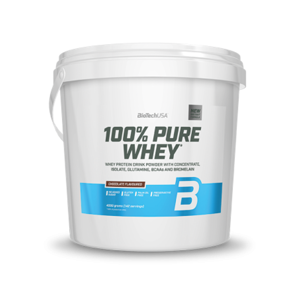 Biotech USA 100% Pure Whey 4kg (4000g)