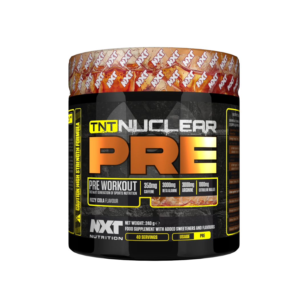 NXT Nutrition TNT PRE-workout 40 servings (older clumpy formula)