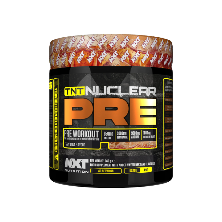 NXT Nutrition TNT PRE-workout 40 servings (older clumpy formula)