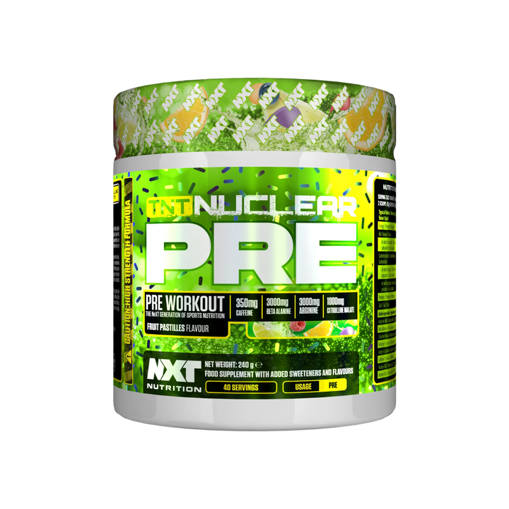 NXT Nutrition TNT PRE-workout 40 servings (older clumpy formula)
