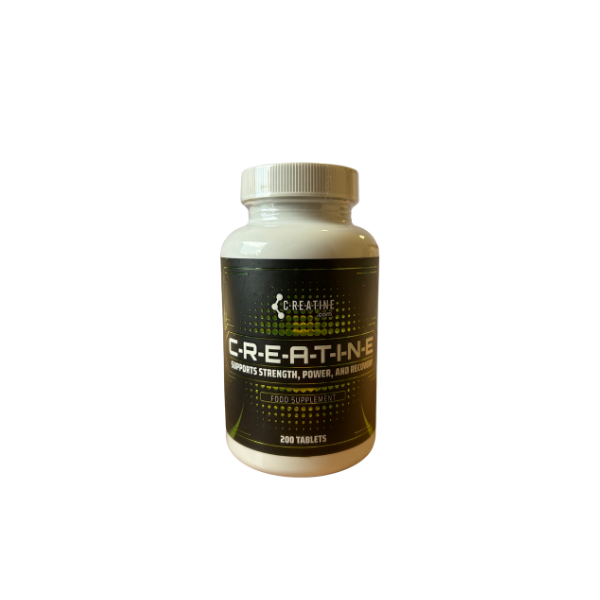 C-R-E-A-T-I-N-E Creatine Tablets 3500mg – 200 Tablets